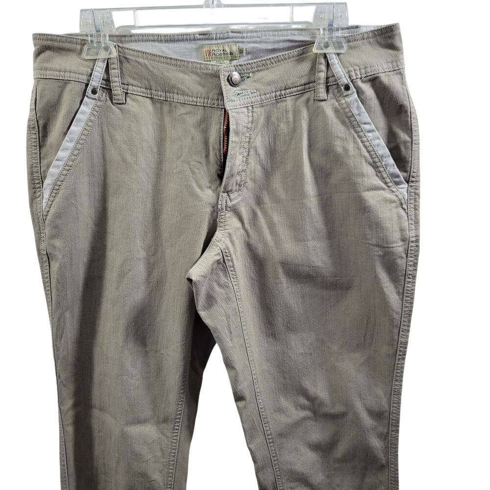 Royal Robbins Women's Tan Khaki Pants Size 12 81323-0373 - Picture 2 of 7